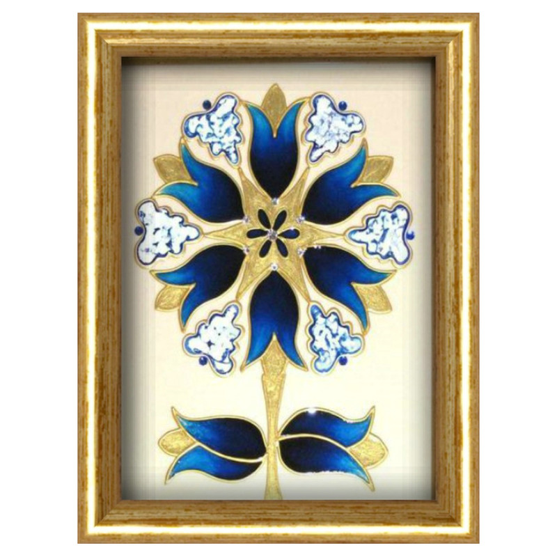 تابلو ویترای طرح گل کد 5253