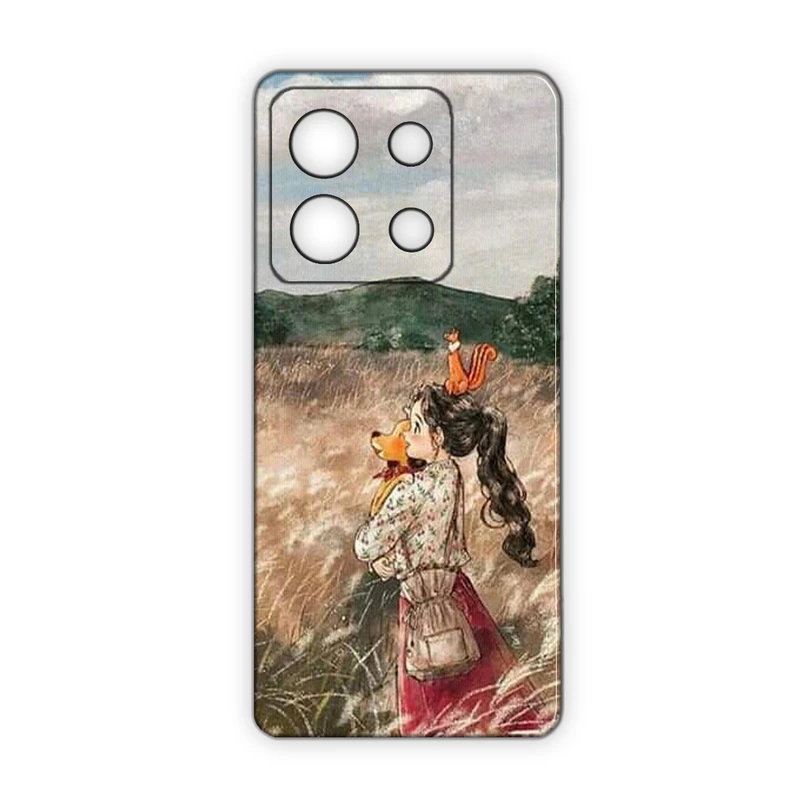 کاور مدل دخترانه کد 228 مناسب برای گوشی موبایل شیائومی Redmi Note 13 Pro 4G / Poco M6 Pro 4G