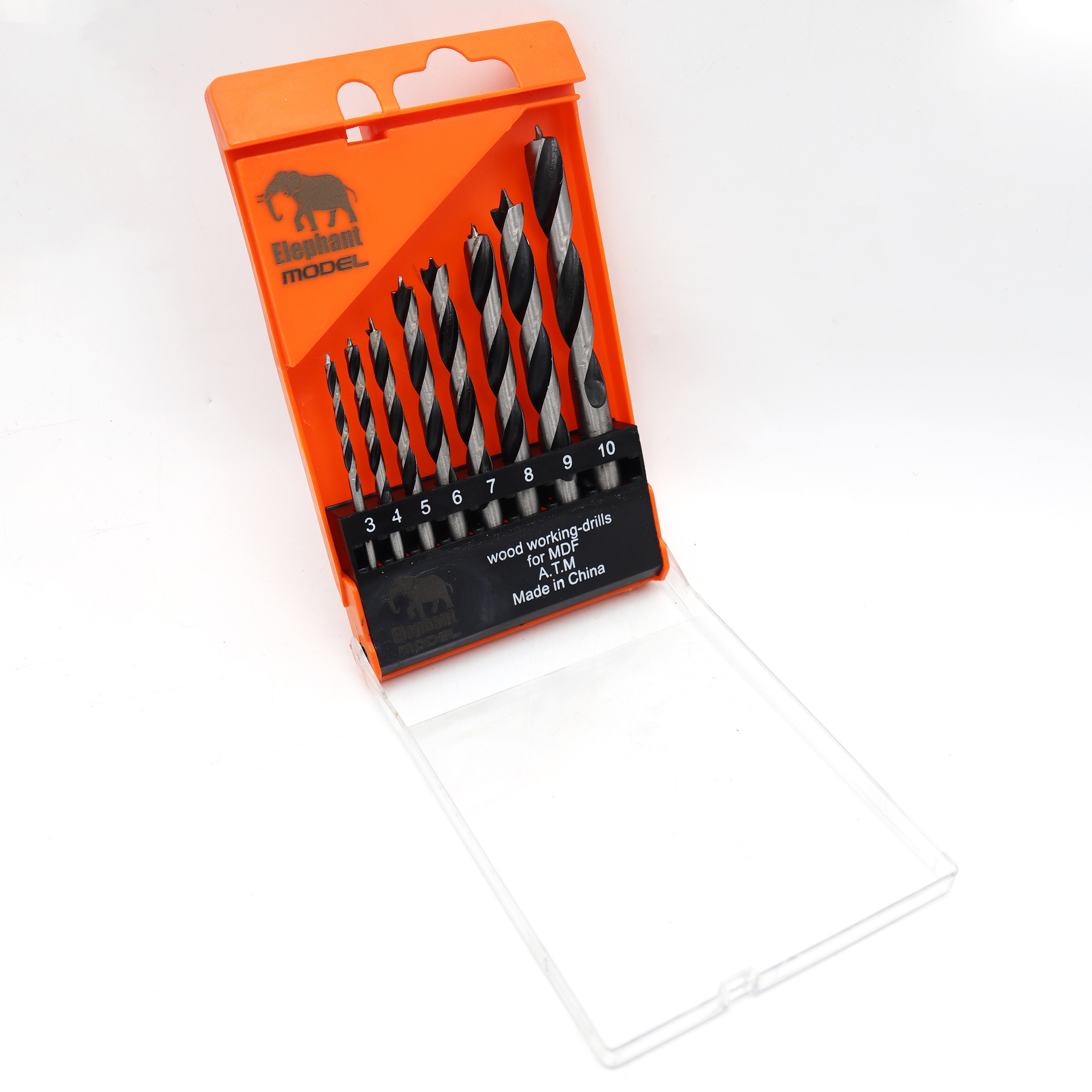 مته چوب مدل الفنت کد YP-08 سایز 3-10 میلیمتر مجموعه 8 عددی مته چوب مدل الفنت کد YP-08 سایز 3-10 میلیمتر مجموعه 8 عددی