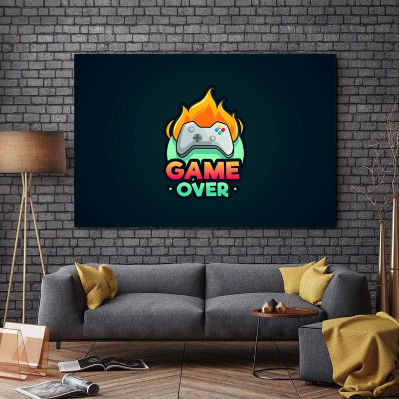 تابلو شاسی طرح لوگو مدل Game کد A317