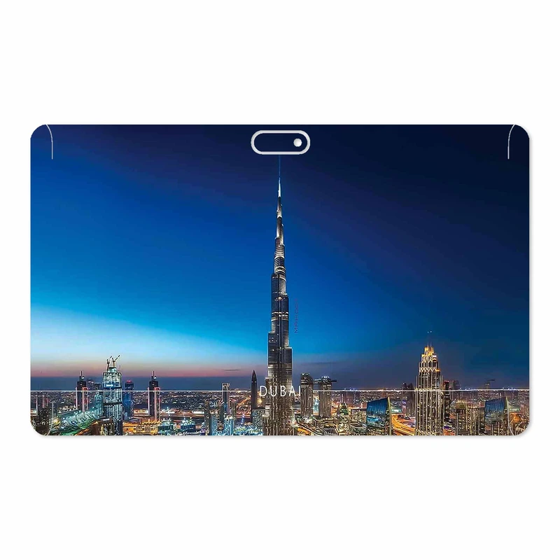 برچسب پوششی ماهوت مدل Dubai City مناسب برای تبلت جی ال ایکس W11 Plus
