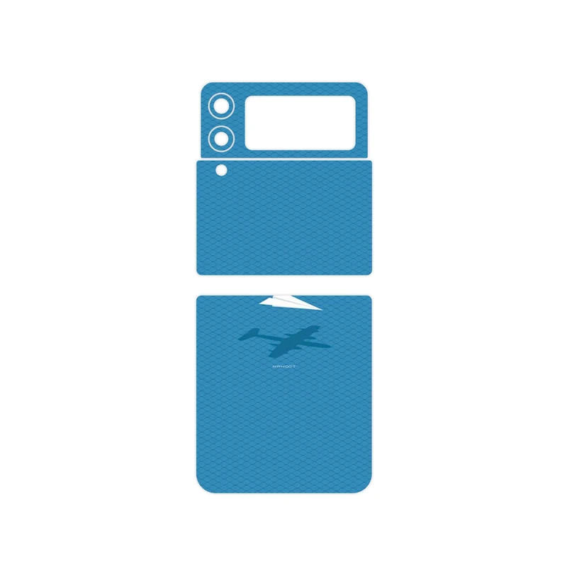 برچسب پوششی ماهوت مدل Minimal Paper Airplane مناسب برای گوشی موبایل سامسونگ Galaxy Z Flip3 5G