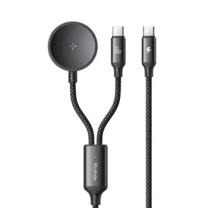 کابل USB-C به شارژر واچ سامسونگ / USB-C مک دودو مدل CA-421 طول 1.2 متر