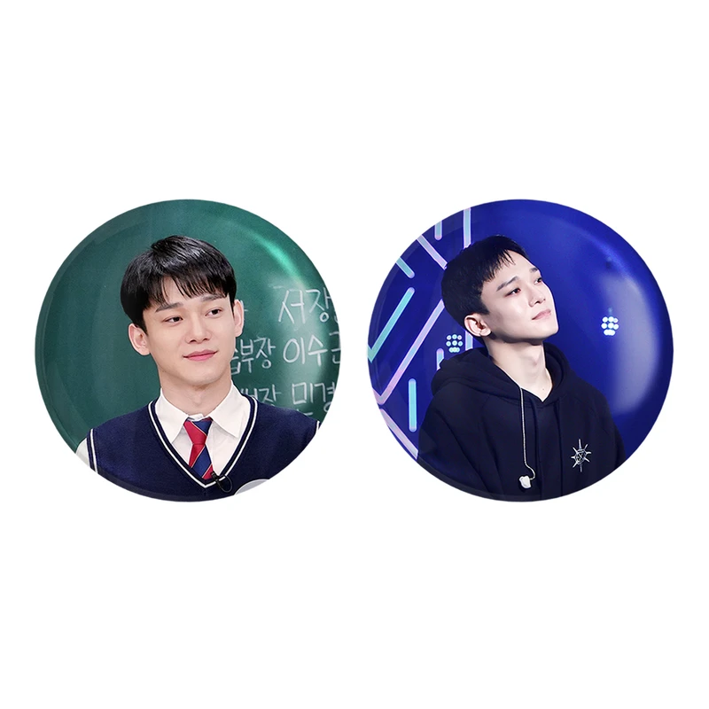 مگنت خندالو طرح چن گروه اکسو EXO کد 1336013358 مجموعه 2 عددی