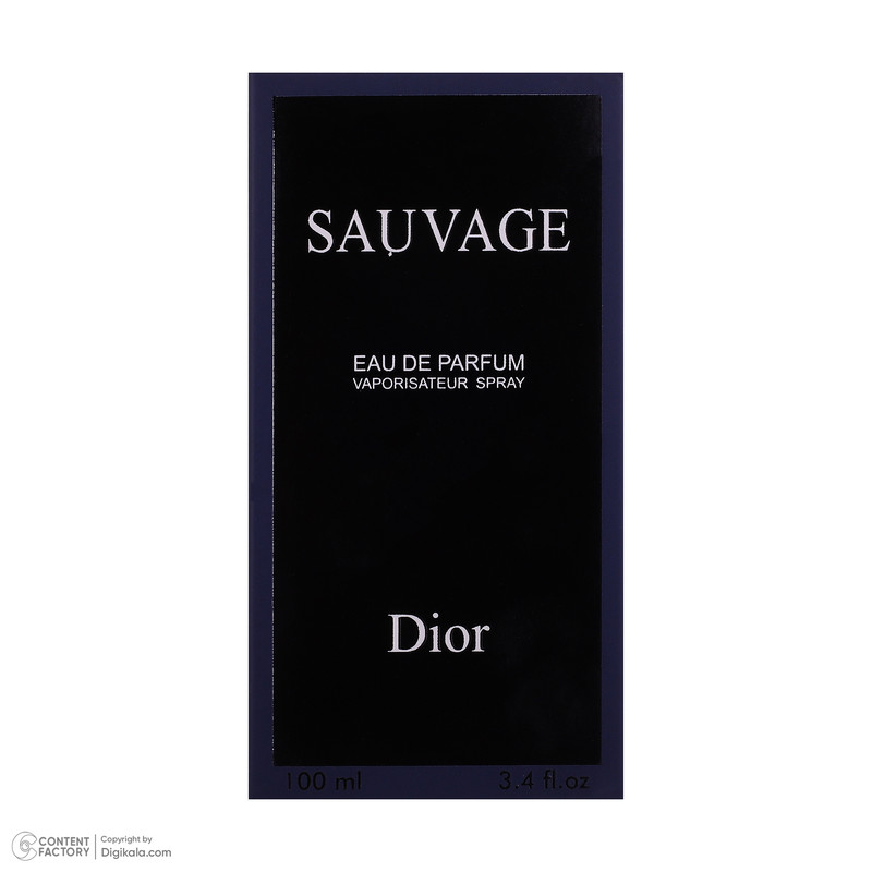 ادیوپرفیوم مردانه کلپک مدل ساواج دیور با رایحه خنک حجم 100 میلی لیتر