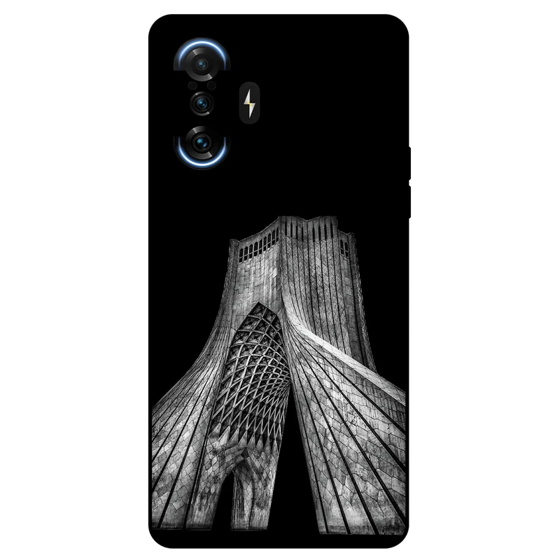 کاور مگافون طرح برج آزادی مدل 8263 مناسب برای گوشی موبایل شیائومی Redmi K40 Gaming