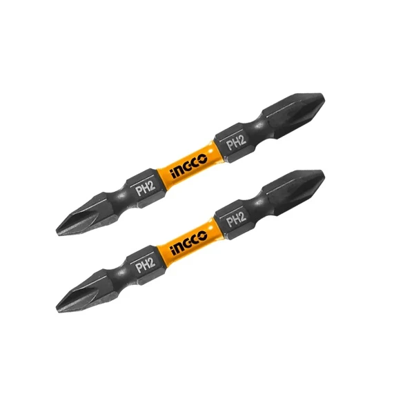 سری پیچ گوشتی دو سر چهار سو اینکو مدل SDBIM72PH265 بسته 2 عددی