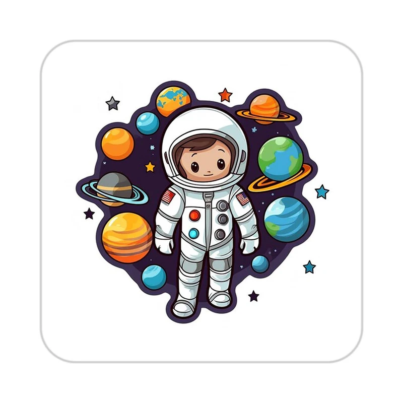 زیر لیوانی کاکتی طرح شازده کوچولو مدل mp34553