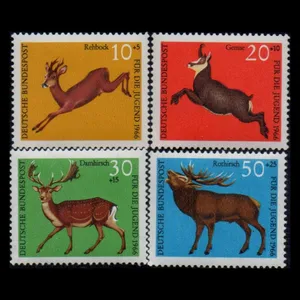 تمبر یادگاری مدل خارجی مجموعه 4 عددی