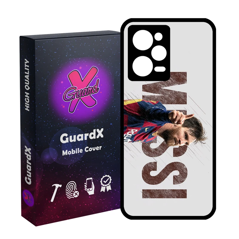 کاور گارد ایکس طرح Lionel Messi مدل 10957 مناسب برای گوشی موبایل شیائومی Redmi Note 12 Pro 5G/Poco X5 Pro 5G/Note 12 Pro Speed