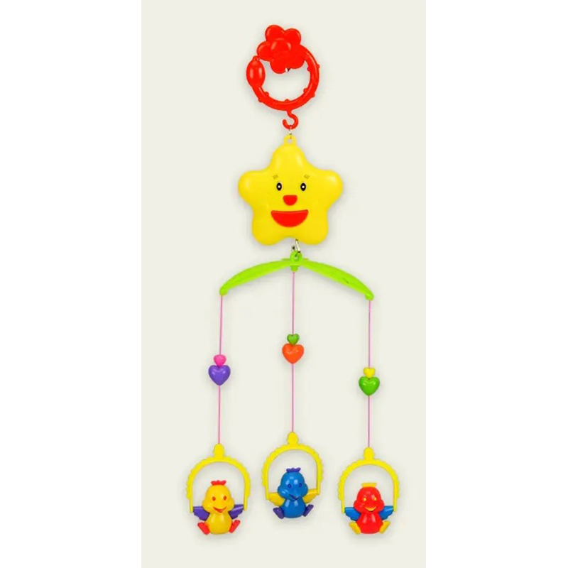 آویز تخت کودک مدل Happy Shaking Bell طرح پرنده