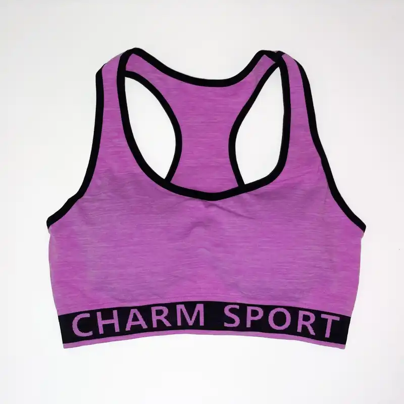 نیم تنه ورزشی زنانه کد 700 رنگ بنفش