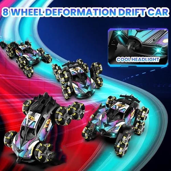 ماشین بازی کنترلی مدل ضخره نورد فضایی طرح شش چرخ دودزا کد 8906A