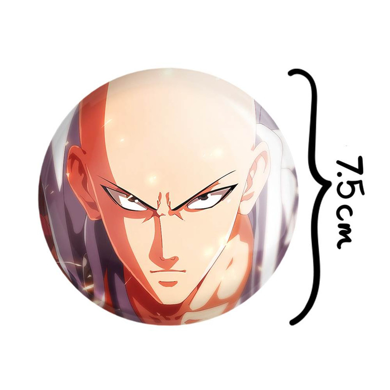 آینه جیبی خندالو مدل سایتاما انیمه مرد تک مشتی One Punch Man کد 11402 آینه جیبی خندالو مدل سایتاما انیمه مرد تک مشتی One Punch Man کد 11402