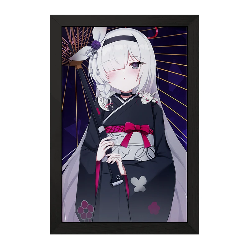 تابلو خندالو مدل بازی آرشیو آبی (Blue Archive) کد 34354