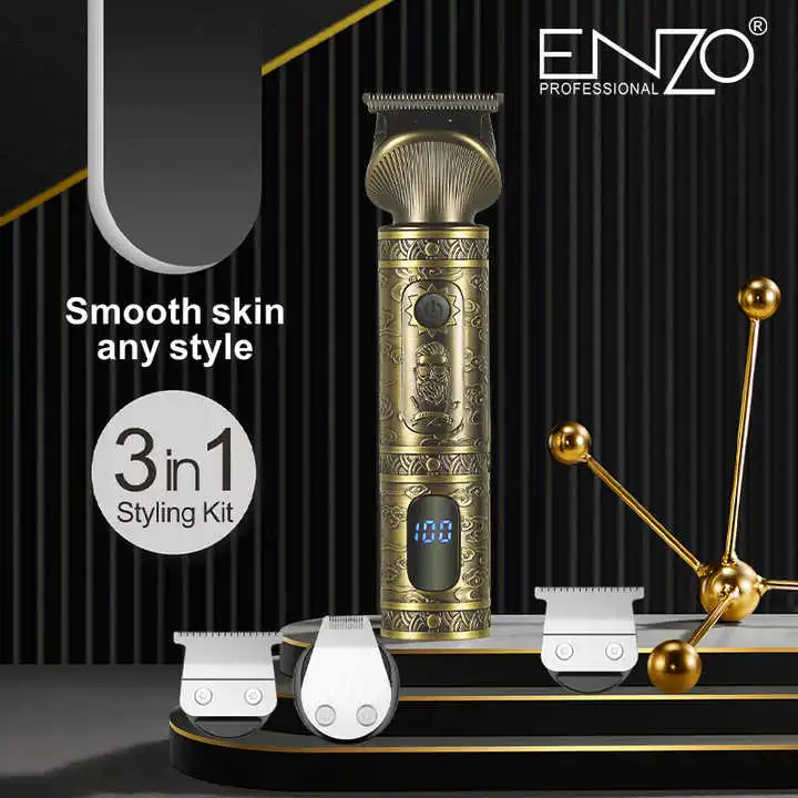 ست ماشین اصلاح موی سر و صورت و بدن انزو پروفیشینال مدل EN-5036A