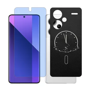 Glass Together model matte anti blue Screen Protector Suitable for Xiaomi Redmi Note 13 Pro Plus Mobile Phone with Back cover sticker