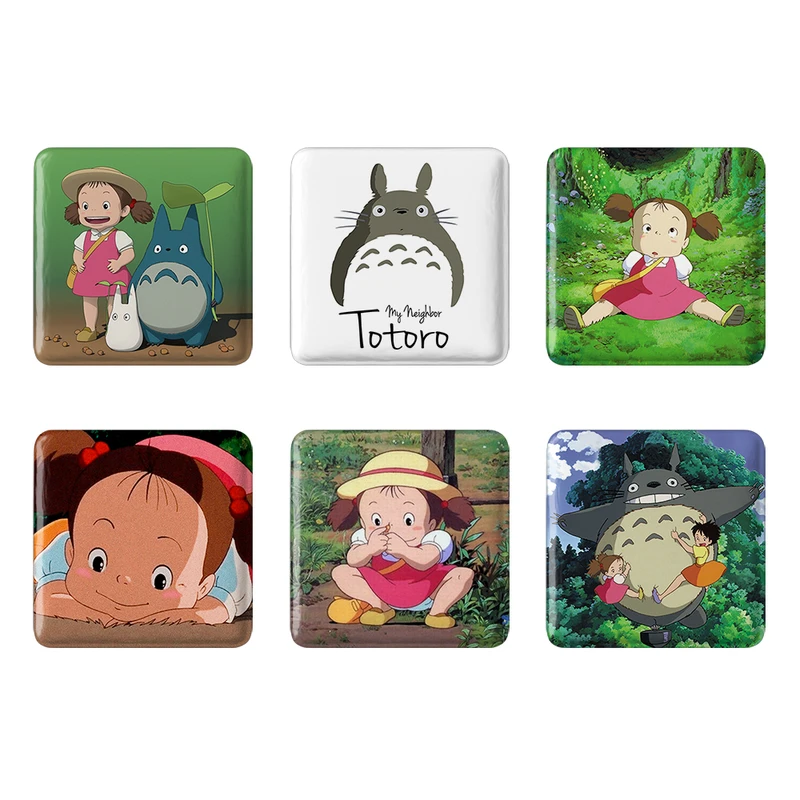 مگنت خندالو مدل انیمه توتورو Totoro کد 297B مجموعه 6 عددی