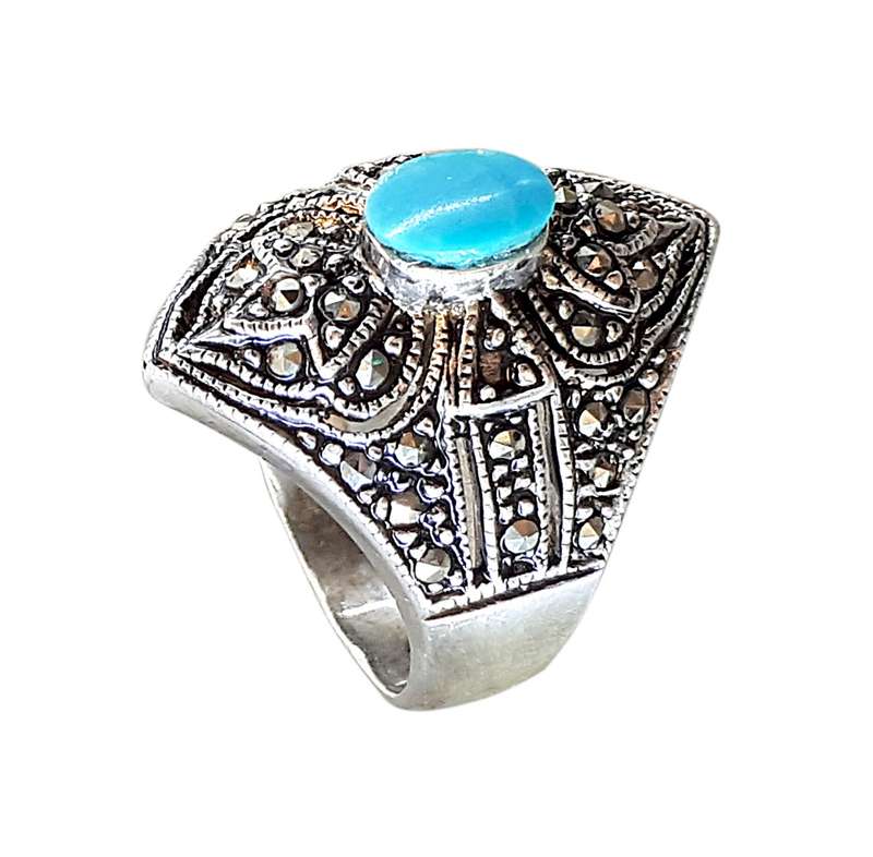 انگشتر نقره زنانه مدل 100193