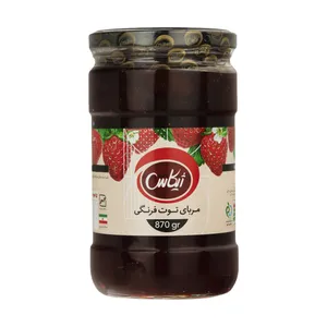 مربای توت فرنگی ژیکاس - 870 گرم