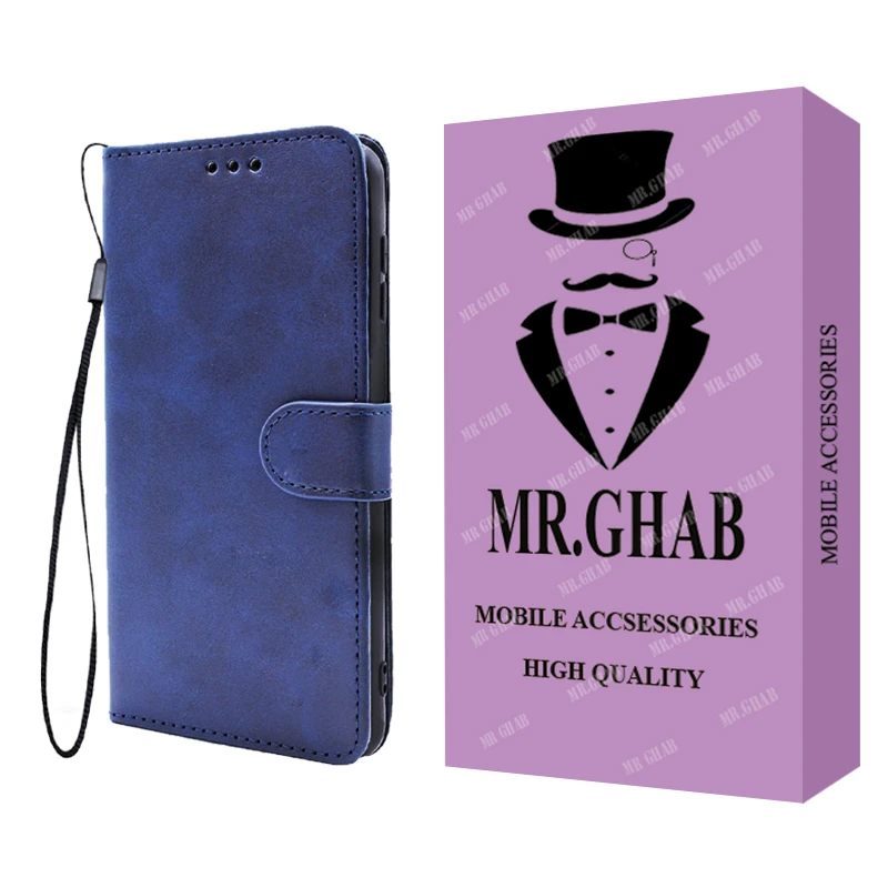کیف کلاسوری مستر قاب مدل چرمی مناسب برای گوشی موبایل سامسونگ Galaxy M13