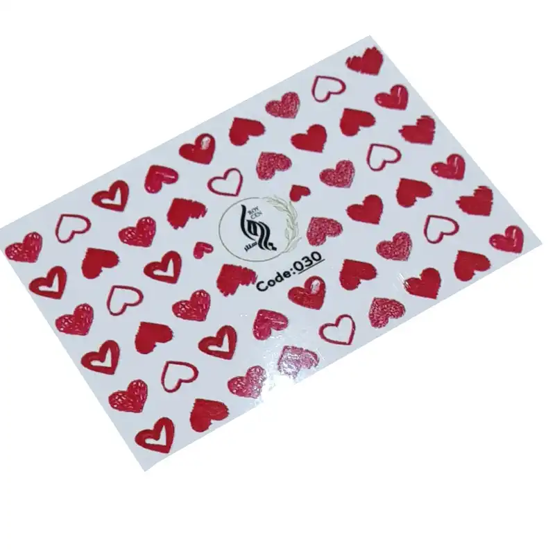 برچسب لنز ناخن رویاسنتر مدل  0030