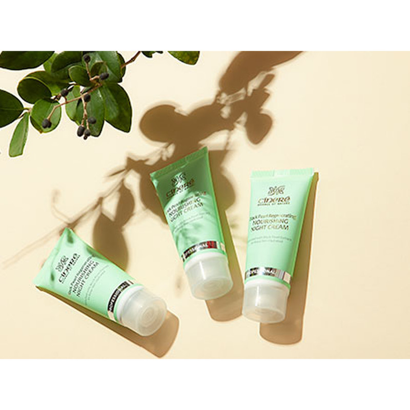 کرم مغذی پوست سینره، مناسب پوستهای خشک، با عصاره مروارید سیاه، حاوی ویتامینهای E و F، مرطوبکننده و ترمیمکننده، مناسب استفاده در شب، حجم 40 میلیلیتر کرم مغذی پوست سینره، مناسب پوستهای خشک، با عصاره مروارید سیاه، حاوی ویتامینهای E و F، مرطوبکننده و ترمیمکننده، مناسب استفاده در شب، حجم 40 میلیلیتر