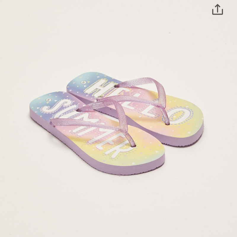 دمپایی لاانگشتی زنانه ال سی وایکیکی مدل سامر استپ دار