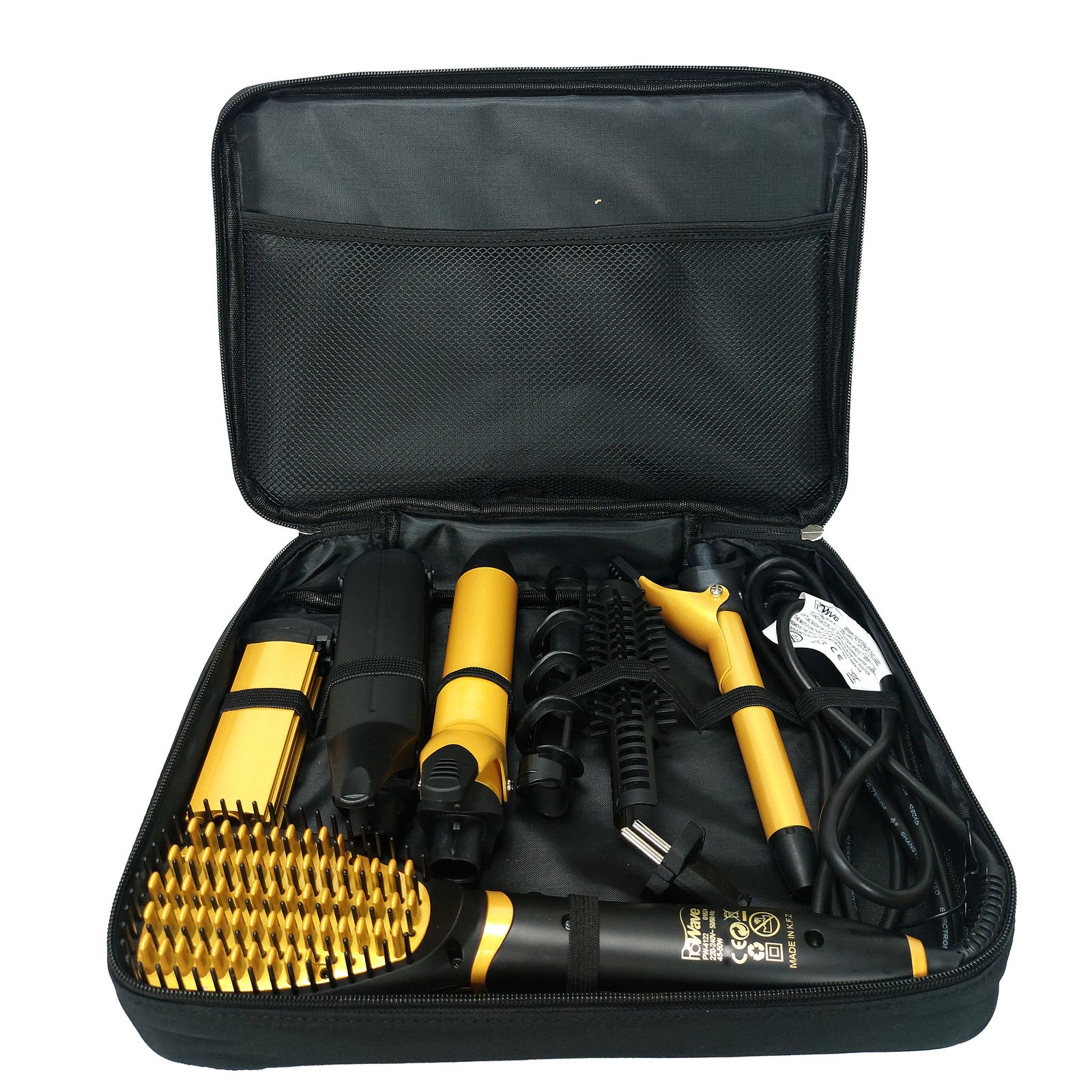 برس حرارتی و حالت دهنده مو چند کاره پروویو مدل pw-4122 -  - 5