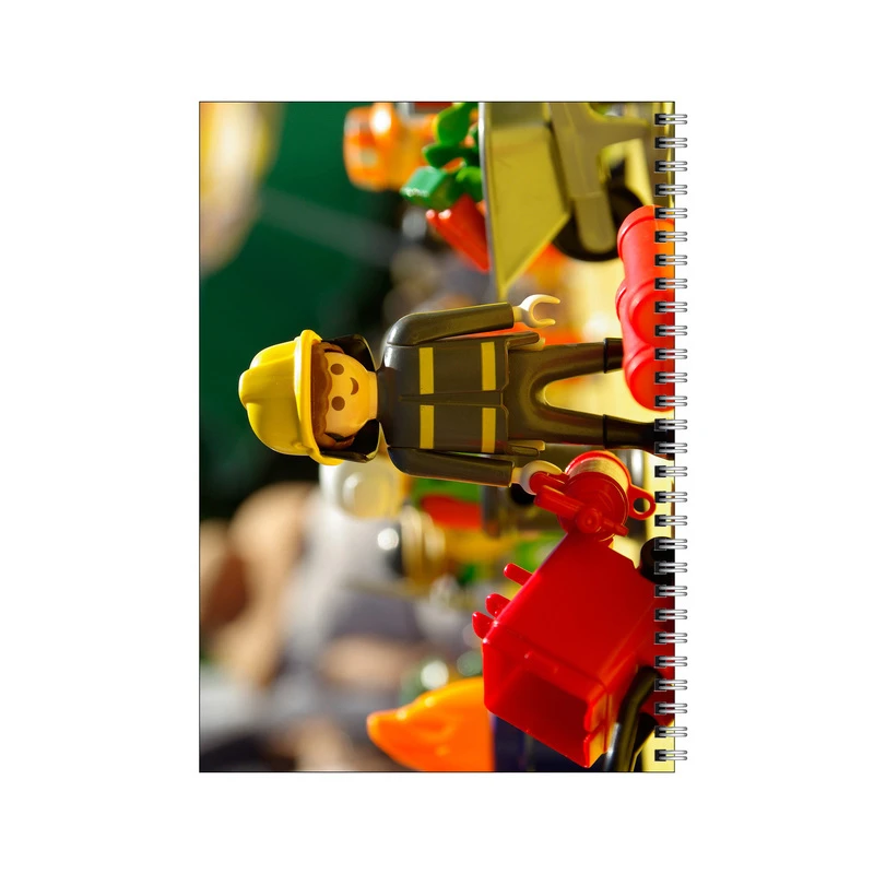 دفتر مشق 100 برگ بامبیلیپ طرح آتش نشان کد 2101150