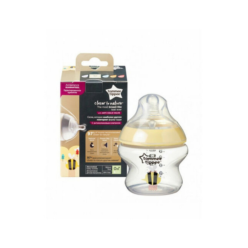 شیشه شیر تامی تیپی مدل T42270185 گنجایش 150میلی لیتر