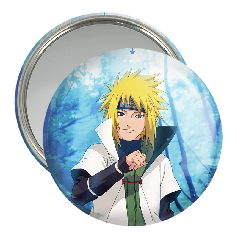 آینه جیبی خندالو مدل میناتو اوزوماکی انیمه ناروتو کد 11240