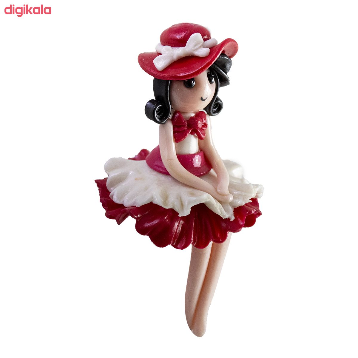  خرید اینترنتی با تخفیف ویژه دکوری مدل دختر کلاه فرانسوی کد 111