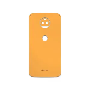 MAHOOT Matte-Orange Cover Sticker for motorola Moto G5S Plus