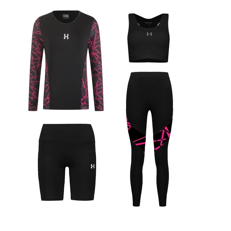 ست چهار تکه لباس ورزشی زنانه مدل 1801-1401-75-69