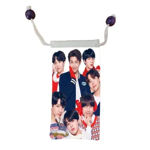 کاور عینک اطلس آبی طرح گروه bts موسیقی مدل KE1167