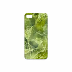 MAHOOT Green Crystal Marble Cover Sticker for BlackBerry Z10