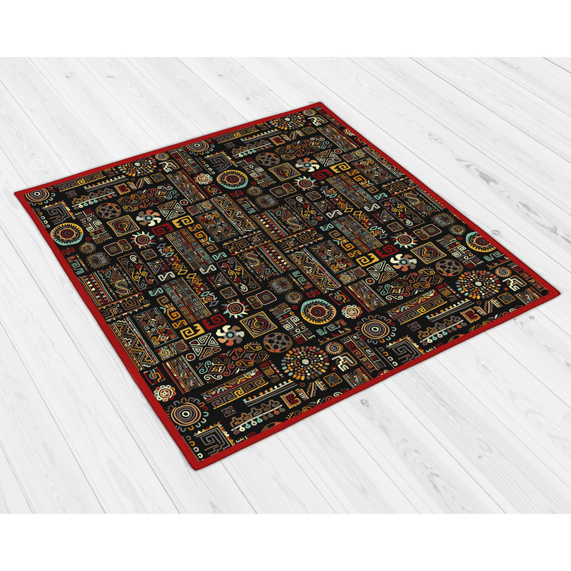 رومیزی طرح کوبیسم کد 923