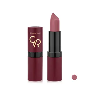 رژ لب جامد مات گلدن رس مدل Velvet رنگ گوشتی شماره 14