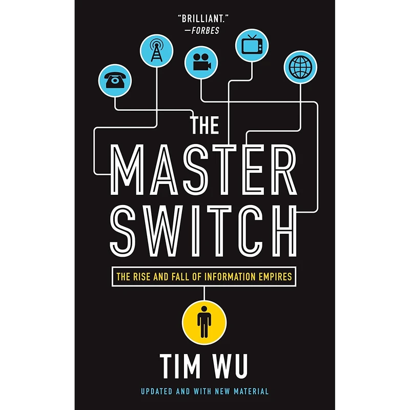 کتاب The Master Switch اثر Tim Wu انتشارات Vintage