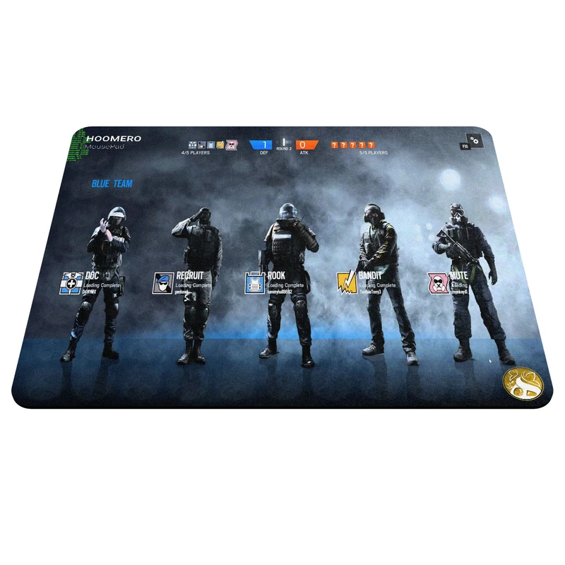 ماوس پد هومرو مدل A4410 طرح بازی Tom Clancys Rainbow Six