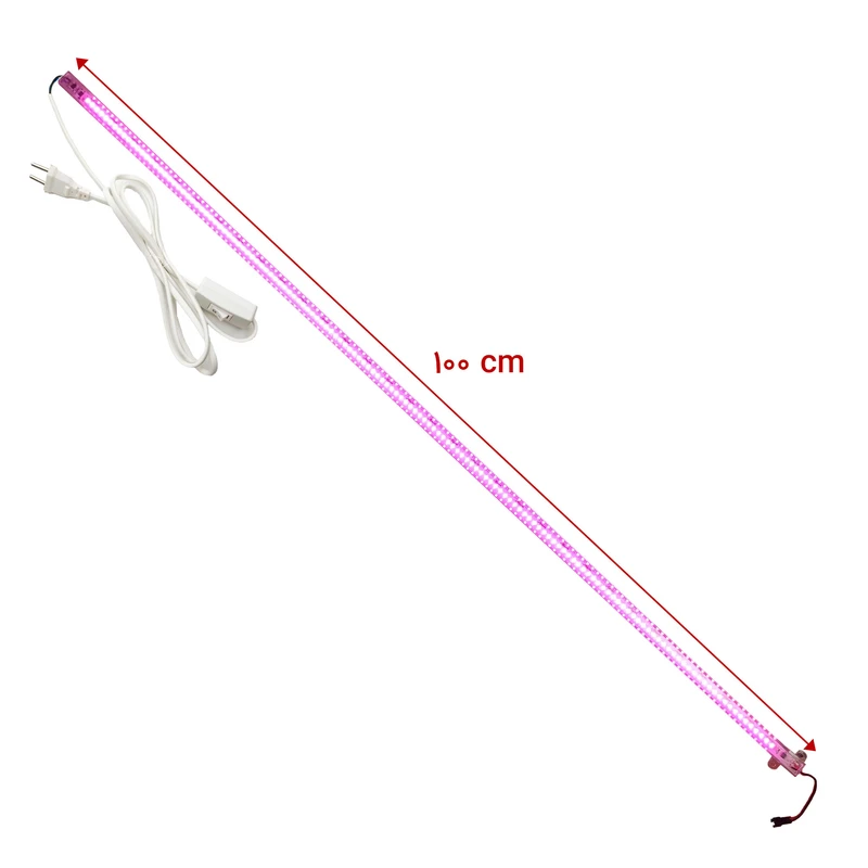 عکس شماره 15 : لامپ رشد گیاه 18 وات مدل فول اسپکتروم 220v طرح ریسه led بسته 2 عددی