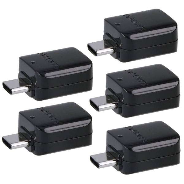 مبدل USB-C OTG مدل GH98-599 بسته 5 عددی مبدل USB-C OTG مدل GH98-599 بسته 5 عددی