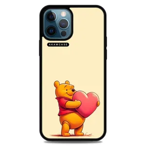 AKAM AMC-WA12PROMAX-POOH-22 Cover For Apple iPhone 12 Pro Max