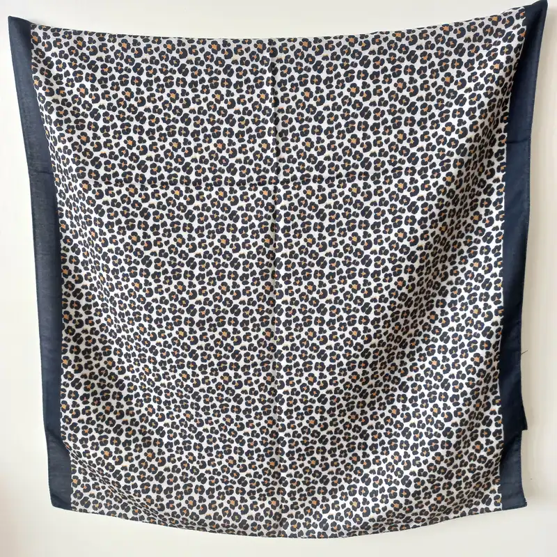 شال زنانه مدل موهر پلنگی پاییزی زمستانی