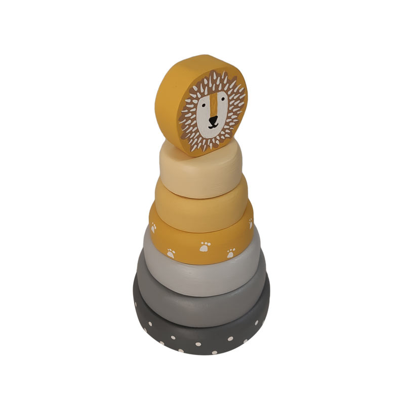 بازی فکری برج هیجان طرح شیر مدل MKids56-D-B