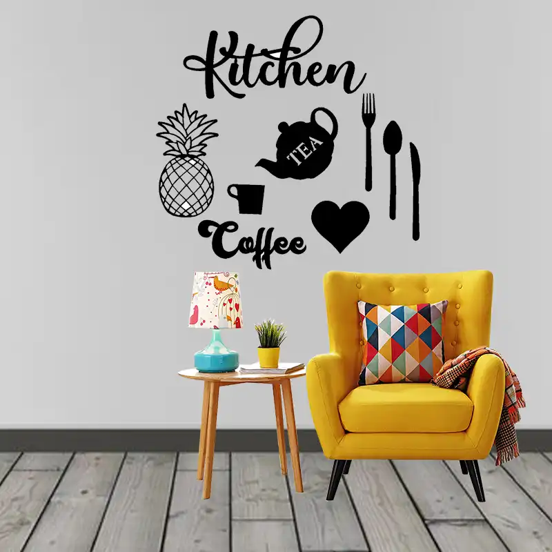 استیکر طرح آشپزخانه T6662