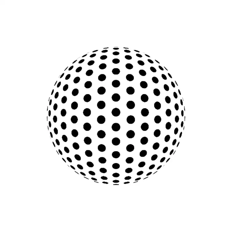 شابلون باتیس آرت طرح دایره کد 50-269