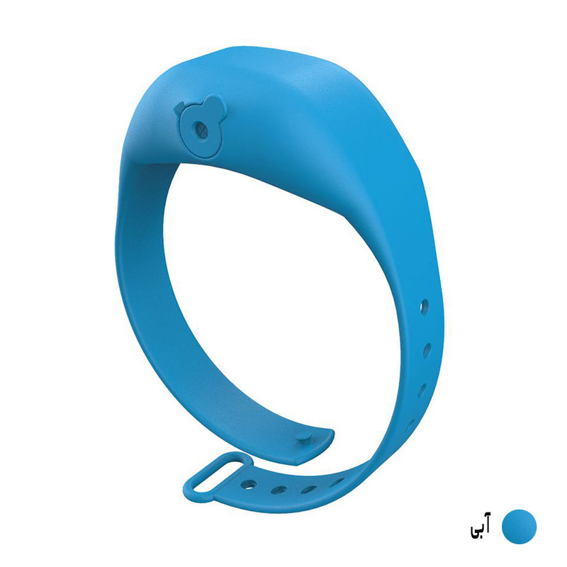 دستبند نگهدارنده الکل و مواد ضدعفونی کننده اسکوئیزی بند مدل A10 بسته ده عددی