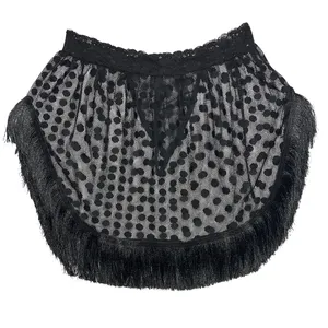 شورت زنانه مدل دامنی توپ توپی